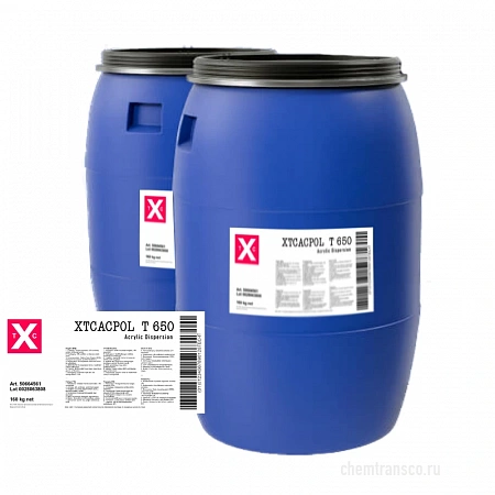 Акриловая дисперсия XTCACPOL 650T промышленная химия от ХИМТРАНС СО